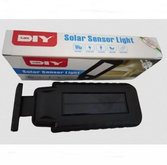Вуличний ліхтар на сонячних батареях HS-8011C SMD COP, вуличний світильник на стіну з датчиком руху