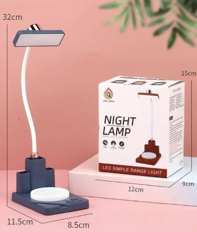 Настільна лампа для школяра з акумуляторною підставкою, лед світильник LAMP XL-156