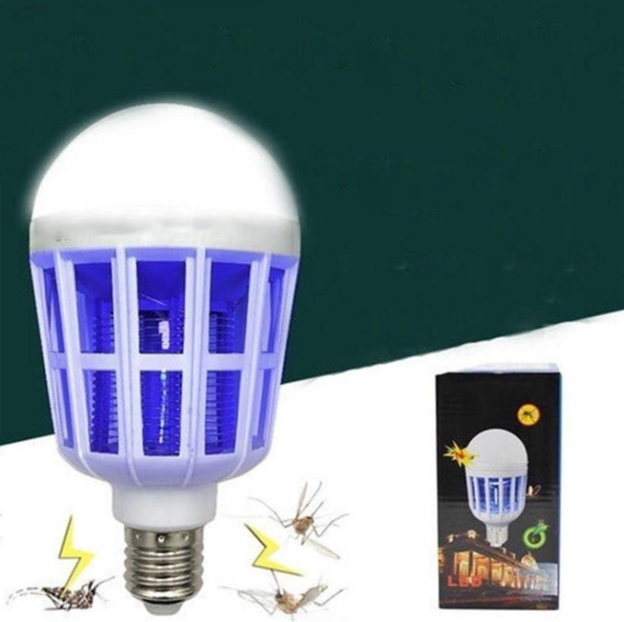 LED-Лампочка-Знищувач Комах 2-в-1 (15 Вт)