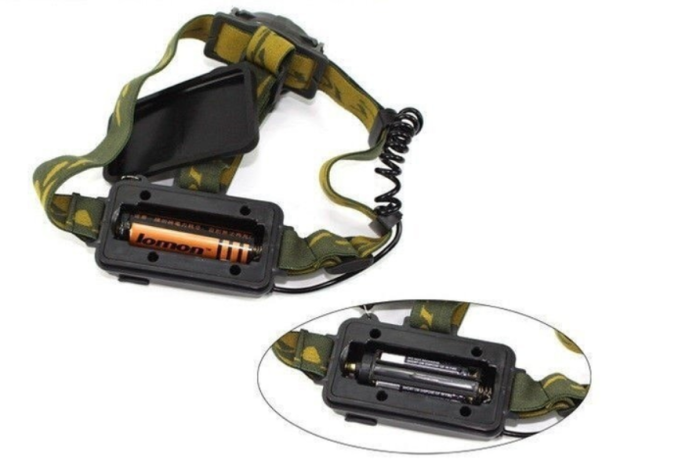 Акумуляторний ліхтар налобний Headlamp DX-1505A з датчиком руху