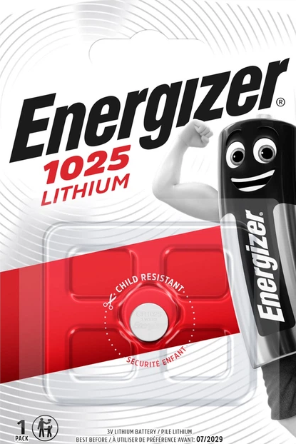 Батарейка Energizer CR1025 Lithium 1 шт.