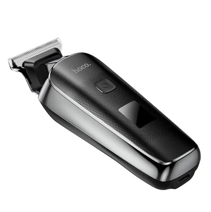 Тример для стрижки Hoco Diamond HP23 Black професійна машинка для бороди та вусів