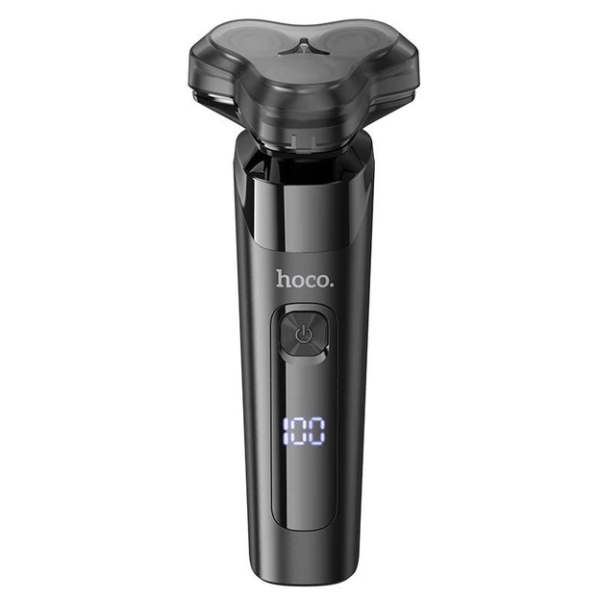 Портативна електробритва Hoco HP35 акумуляторна чоловіча бритва IPX7 USB Black