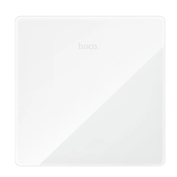Електронні підлогові ваги Hoco Weight Scale HI20 до 180 кг білі загартоване скло
