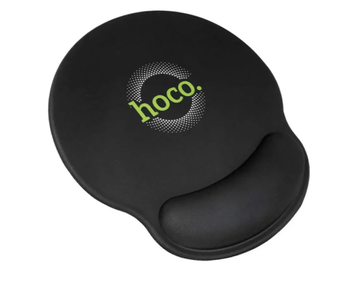 Килимок для мишки Hoco GM30 з підтримкою зап'ястя 23x21.5см прошитий