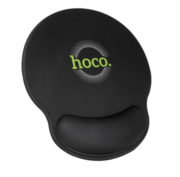 Килимок для мишки Hoco GM30 з підтримкою зап'ястя 23x21.5см прошитий
