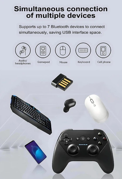 Bluetooth-адаптер Proove Swift USB Bluetooth 5.4 мініатюрний адаптер для ПК