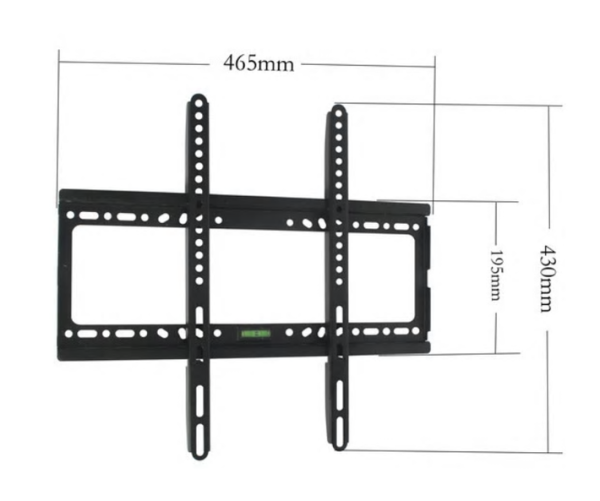Кріплення для телевізора 26-63" настінне фіксоване V-40 до 40кг кронштейн сталевий