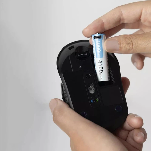 Акумуляторні батарейки AA Proove Compact Energy PRO 4100mWh Li-ion Type-C 2 шт