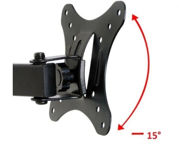 Кронштейн для телевізора 10-32 дюймів на стіну поворотний похилий HY-210