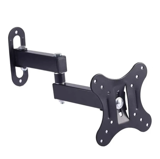 Кронштейн для телевізора 14-27 дюймів на стіну поворотний похилий CP101