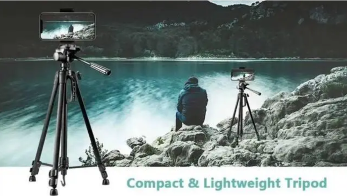 Штатив для фотоапарата та смартфона Weifeng WT-3520 висота 140 см трипод для зйомки