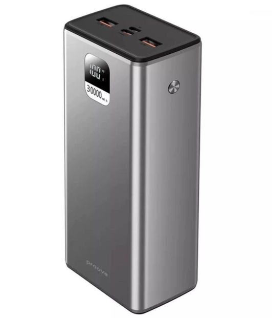 Повербанк 30000mAh Proove Guardian 22.5W металевий корпус швидка зарядка PD QC