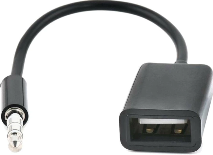 Кабель для iPod Shuffle 3 4 USB — AUX 3.5 мм перехідник для зарядки та даних