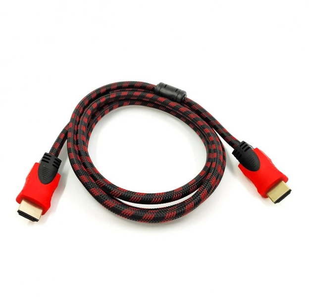 Кабель HDMI - HDMI 1.5 м для телевізора монітора ігрової консолі Full HD