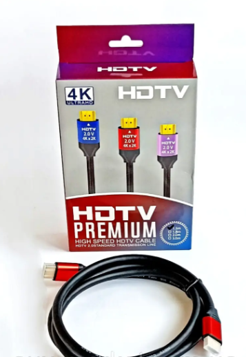 Кабель HDMI - HDMI 2.0 High Speed 4K 60Hz Ultra HD 1.5 м Метал
