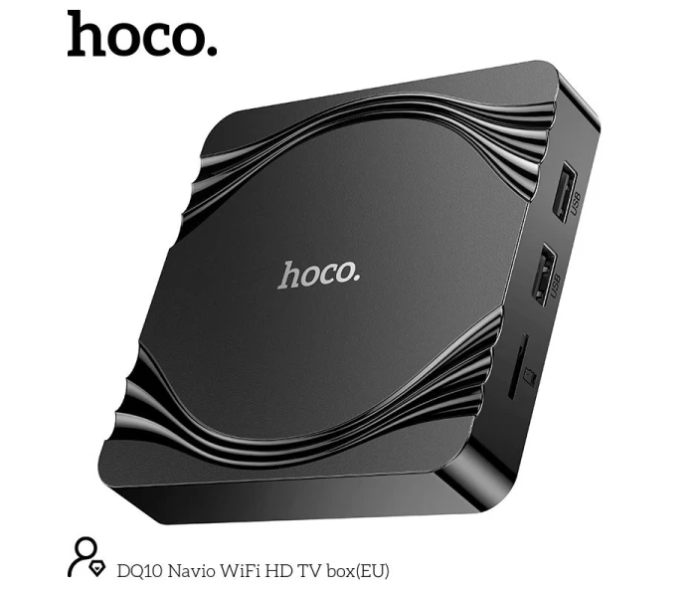 Smart TV приставка Android TV Box HOCO DQ10 Navio 4/32GB 4K 60FPS Wi-Fi 5G