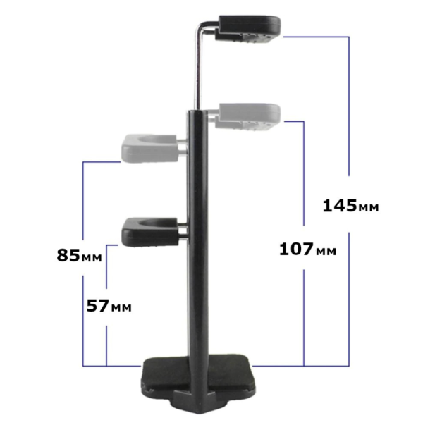 Універсальний тримач 2 в 1 для смартфона та планшета AC Prof на штатив 1/4"