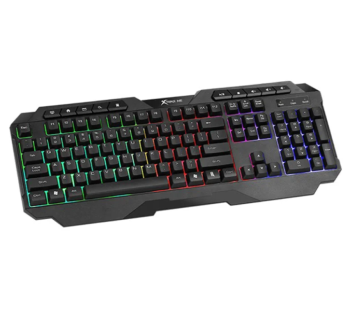 Клавіатура  дротова ігрова XTRIKE ME KB-306 з RGB підсвічуванням (ENG/UKR)