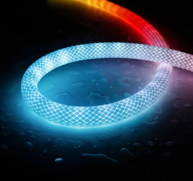 Розумна Неонова LED Стрічка-Шланг RGB (5 м): Гнучкий Водонепроникний Неон для Будинку та Вулиці