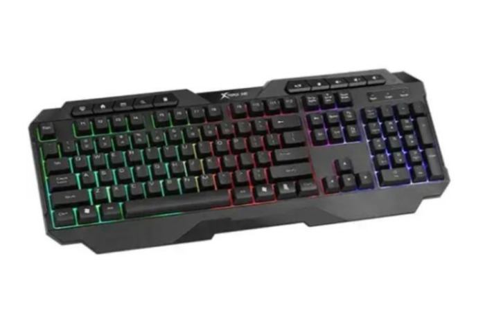 Клавіатура  дротова ігрова XTRIKE ME KB-306 з RGB підсвічуванням (ENG/UKR)