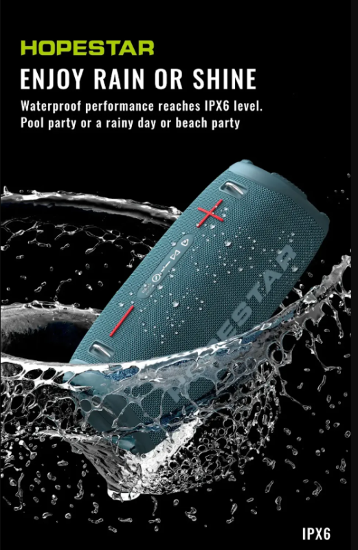 Портативна колонка Hopestar A6 Max Black